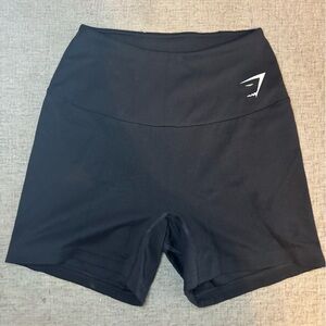 Gymshark seamless shorts size small black color